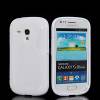 Galaxy S III mini i8190 Θήκη Σιλικόνης TPU Άσπρο